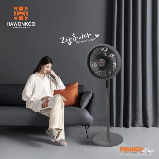 Quạt điện Hawonkoo FDH-012-SPEED24-GR - Ảnh 3