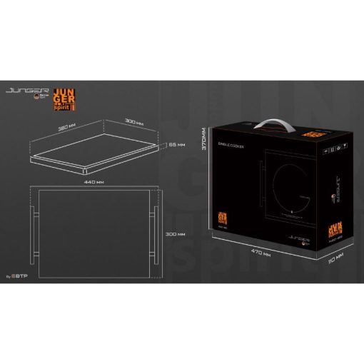 Bếp hồng ngoại đơn Junger ASC-86 di động - Hình ảnh 4