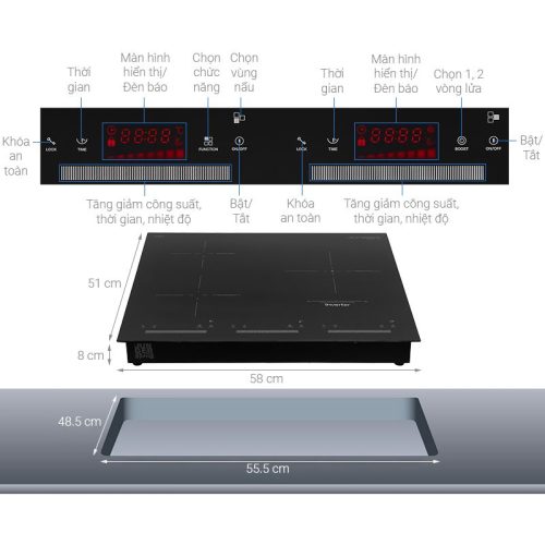 kich thuoc bep tu ket hop hong ngoai junger 3 vung nau cej 300 iif lap am