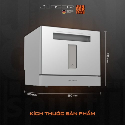 Máy rửa bát mini Junger DWJ-101 9 kich thuoc may rua bat mini junger dwj 101