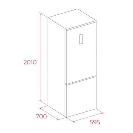 Tủ lạnh 2 cánh 378L Teka RBF 88670 VAN GOGH - Ảnh 5
