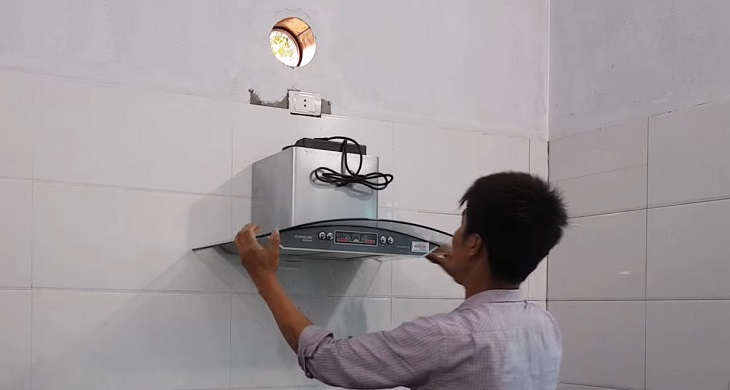 Hướng dẫn cách lắp máy hút mùi Canzy đúng kỹ thuật