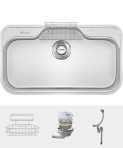 phu kien chau rua bat inox 1 ho konox tari 9051sr basic