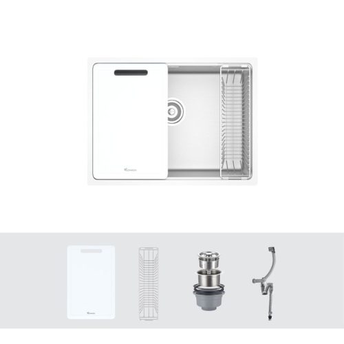 Chậu rửa bát Konox TARI 6448SM 7 Phụ kiện chậu rửa bát Konox TARI 6448SM