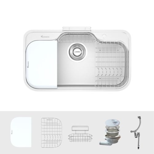 Phụ kiện chậu rửa bát Konox TARI 9051SM