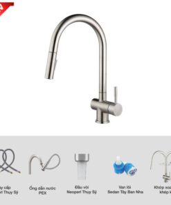 Phụ kiện vòi rửa bát Kluger KLF0008SS
