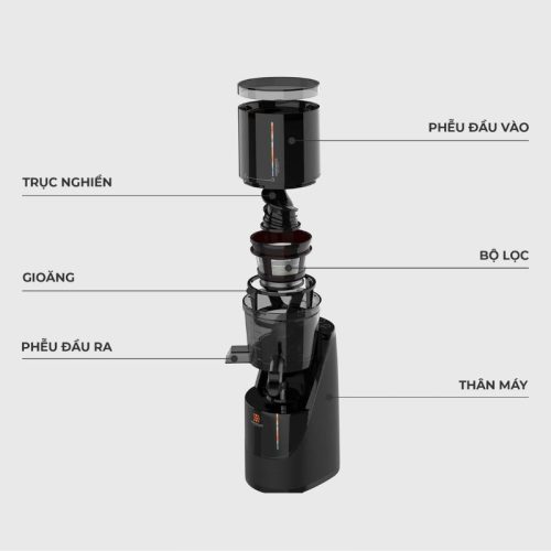 Máy ép chậm Hawonkoo SJH-045-CF 7 thiet ke may ep cham hawonkoo sjh 045 cf