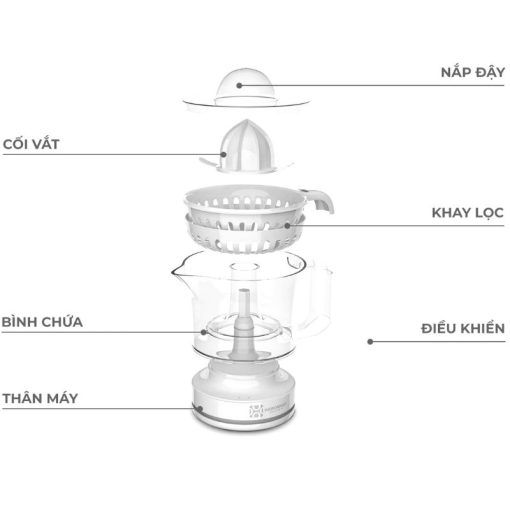 Máy vắt cam Hawonkoo OJH-001-W - Ảnh 3