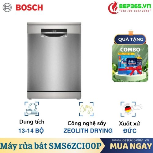 Máy rửa bát Bosch SMS6ZCI00P