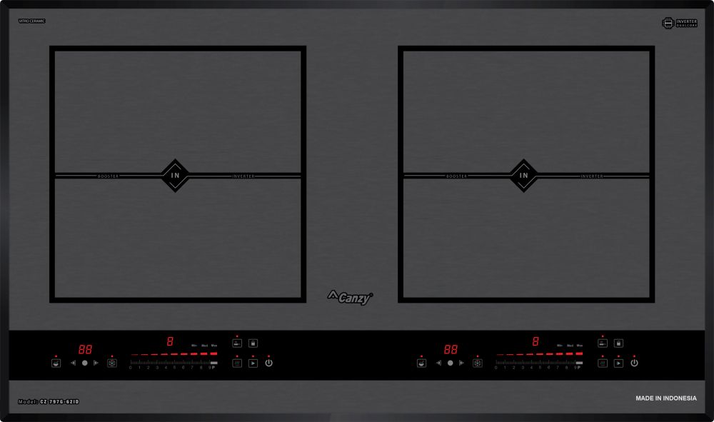 Bếp từ đôi Canzy CZ 797G-62ID