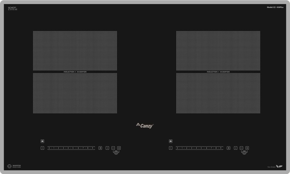 Bếp từ đôi Canzy CZ 939 Plus