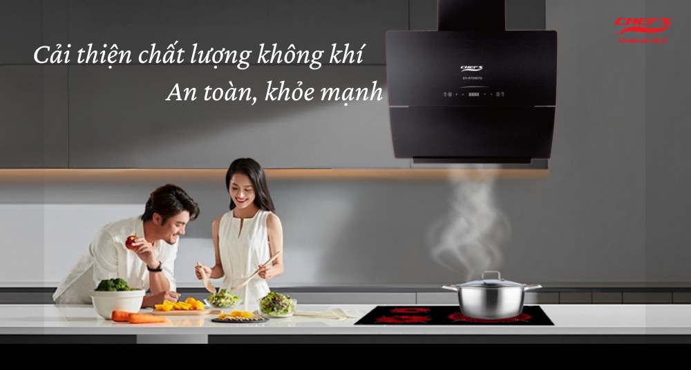 Hiệu suất và hiệu quả sử dụng của máy hút mùi Chefs