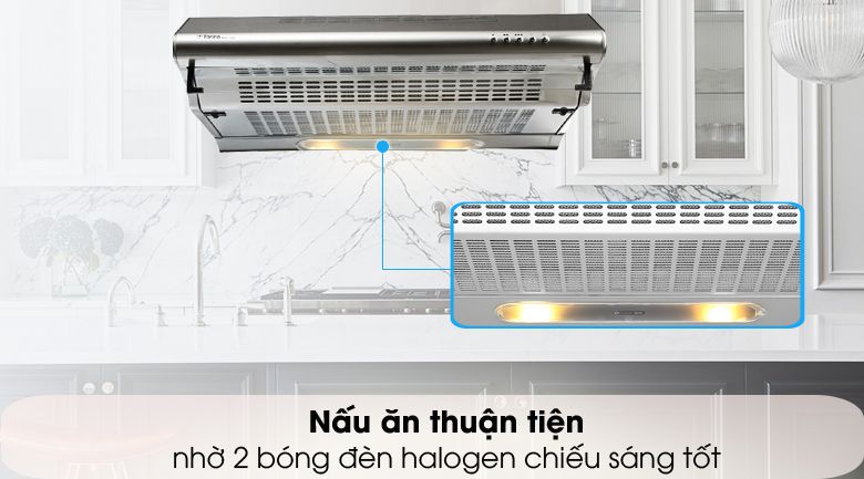 máy hút mùi Torino tiết kiệm năng lượng