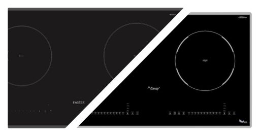 Nên mua bếp từ Canzy hay bếp từ Faster
