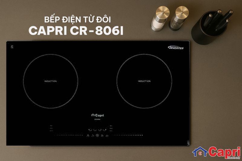 Đánh giá thiết kế của bếp từ Capri