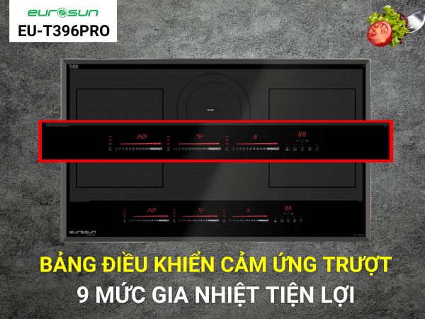 Bếp từ Eurosun có tốt không? 3 bếp từ Eurosun với thiết kế dễ dàng điều khiển