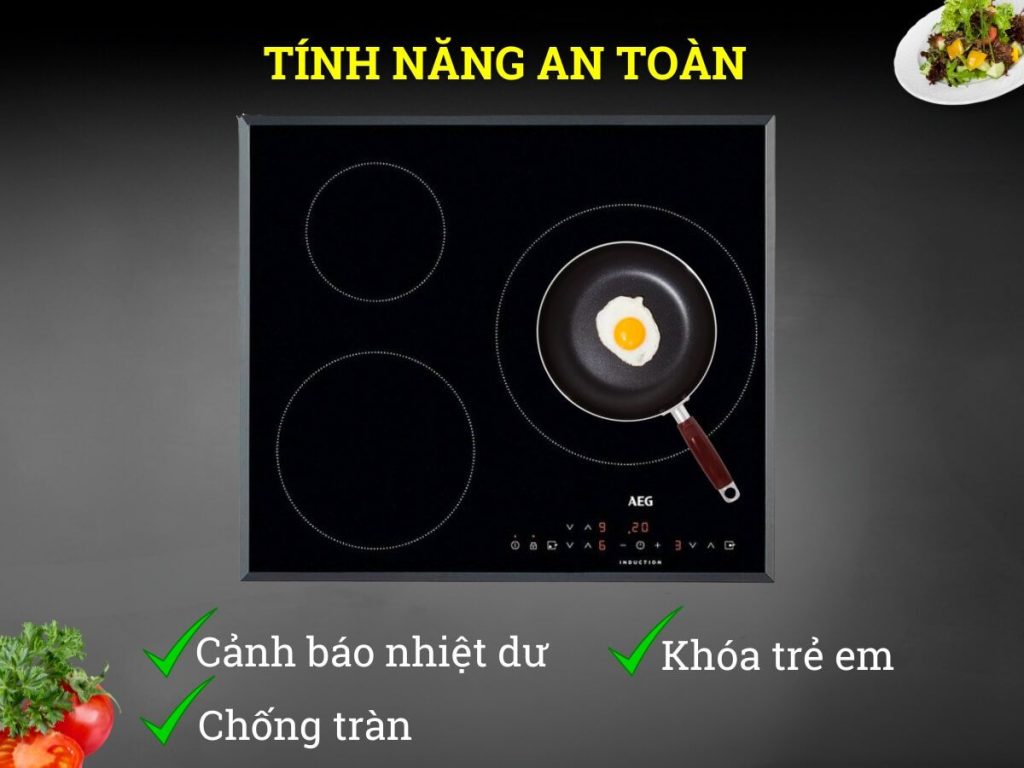 Đánh giá bếp từ AEG về tính năng và công nghệ