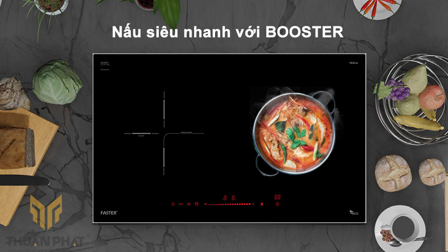 Bếp từ Faster có tốt không? 4 Tính năng nấu ăn thông minh của bếp từ Faster