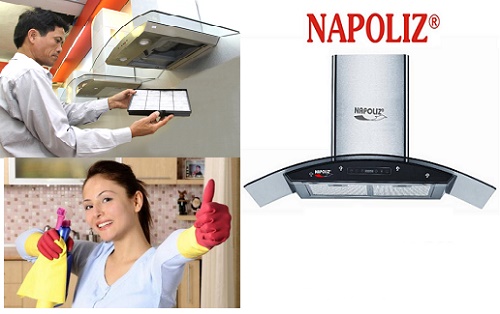 Cách vệ sinh và bảo quản máy hút mùi Napoliz