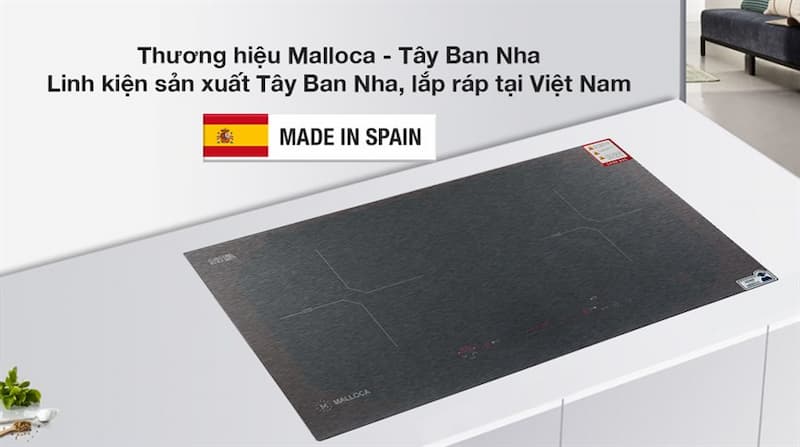 Bếp từ Malloca của nước nào