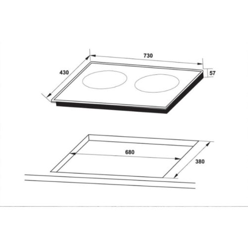 kich thuoc bep 2 tu hafele hc i7365b 536.61.365