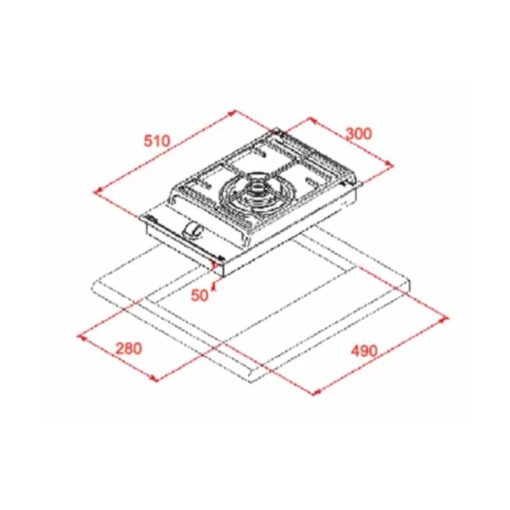 Bếp ga Teka Cocina GZC 31339 XBD BK 112570181 - Ảnh 4