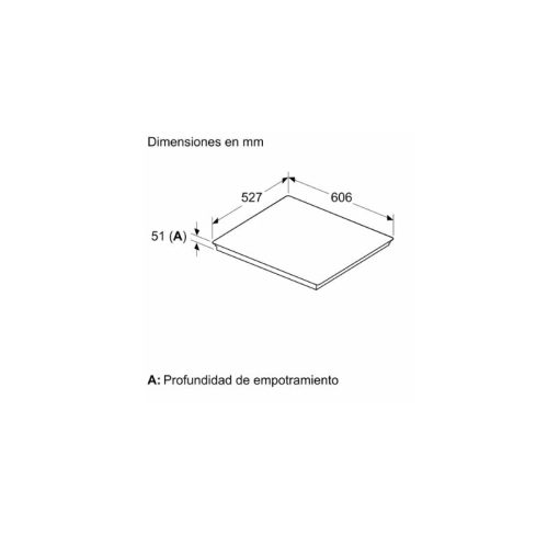 Kích thước bếp từ 3 vùng nấu Bosch PID675HC1E series 6