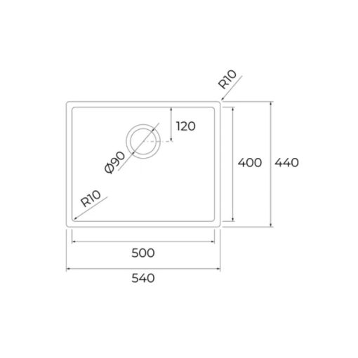 Chậu rửa chén Teka BX R10 50.40 115010040 - Ảnh 3