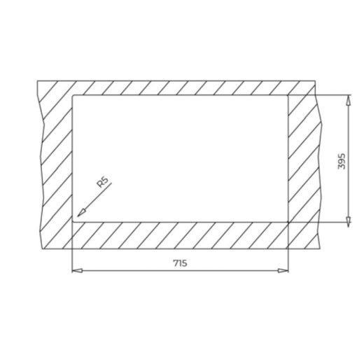 Chậu đá lắp âm 1 hộc rửa Teka SQUARE 72.40 TG  115230015 - Ảnh 2