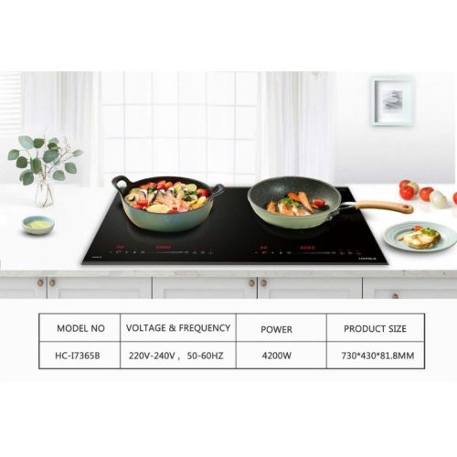 Bếp từ Hafele HC-I7365B 536.61.365 2 vùng nấu 9 Thông số bếp từ Hafele HC-I7365B 536.61.365 2 vùng nấu