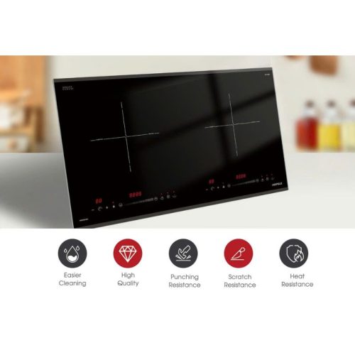 Bếp từ Hafele HC-I7365B 536.61.365 2 vùng nấu 8 Tính năng bếp từ Hafele HC-I7365B 536.61.365 2 vùng nấu