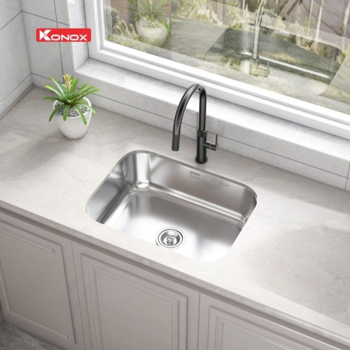 Chậu rửa bát Konox Tari 5744SM - Ảnh 2