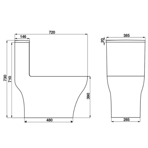 Bồn cầu một khối Kobe II Hafele 588.79.417 6 kich thuoc bon cau mot khoi kobe ii hafele 588 79 417