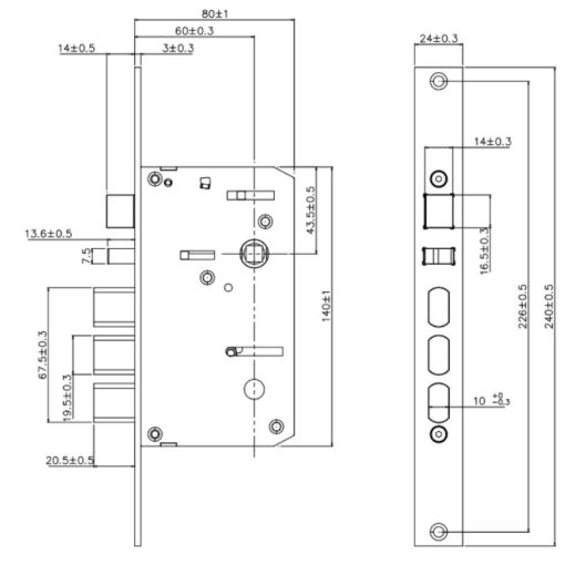 Khóa điện tử Hafele ZENITH - ML2501W 499.21.225 - Ảnh 2