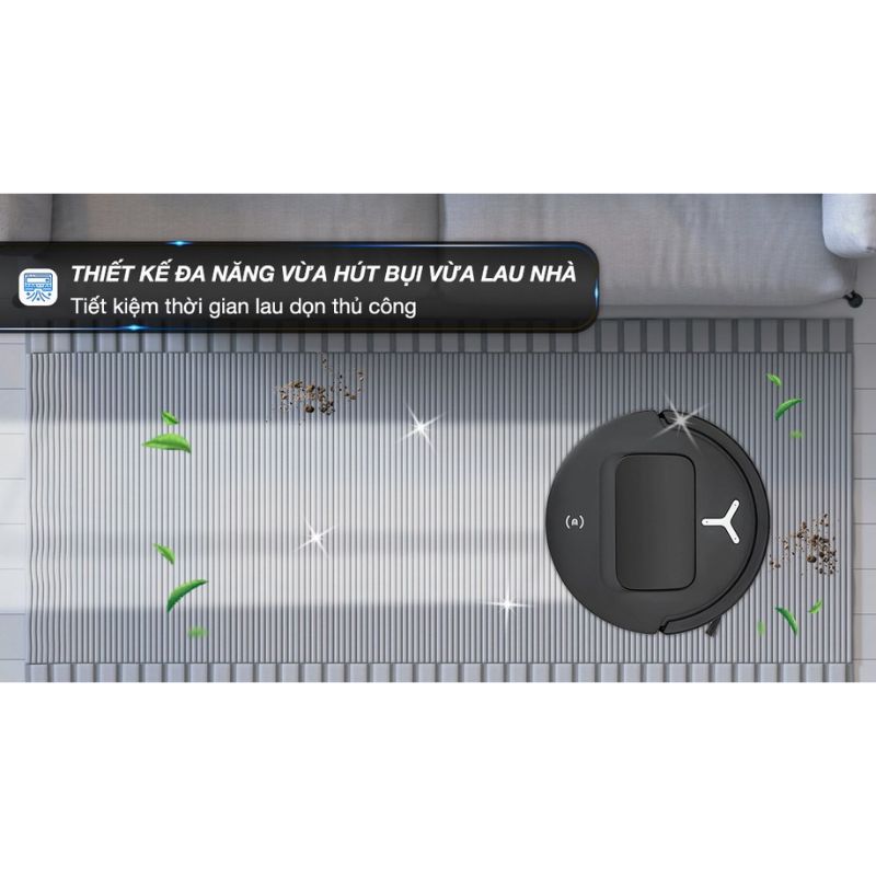 Robot hút bụi lau nhà Ecovacs Deebot T80 OMNI - Đen 4 Robot hút bụi lau nhà Ecovacs Deebot T80 OMNI - Đen - Ảnh 2