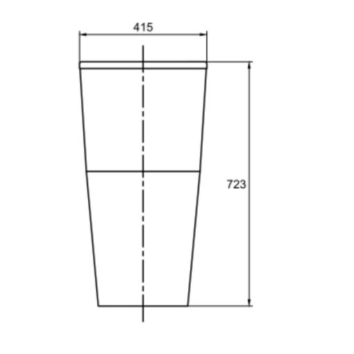 Bồn cầu một khối Hafele 588.82.439 - Ảnh 3