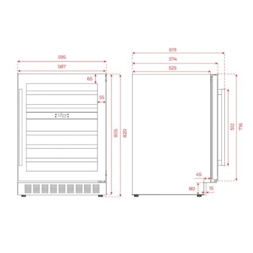 Tủ rượu Teka RVU 20046 113600008 - Ảnh 3
