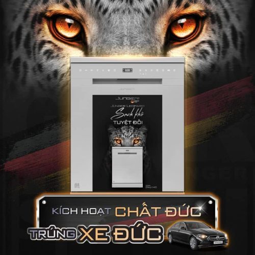 Máy rửa bát độc lập Junger DWJ-140