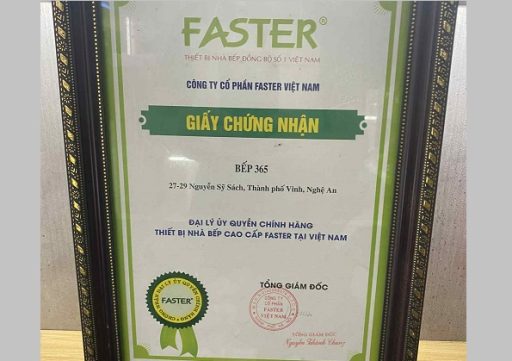 chung nhan bep 365 vinh dai ly chinh thuc cua bep365 tai VN 1