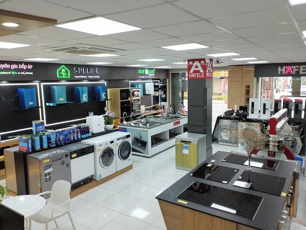 Cửa hàng bếp từ tại khu đô thị Nghi Phú New Town