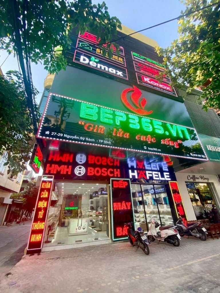 Cửa hàng điện máy tại TP Vinh uy tín số 1 tại TP Vinh - Bếp 365