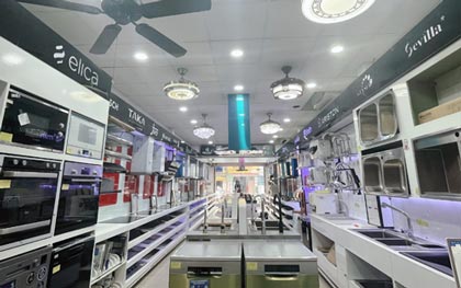 Cửa hàng gia dụng gần khu đô thị Nghi Phú New Town