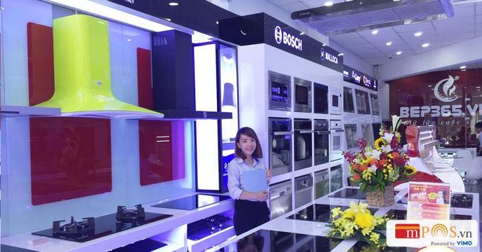 Cửa hàng gia dụng gần khu đô thị Tecco Tower