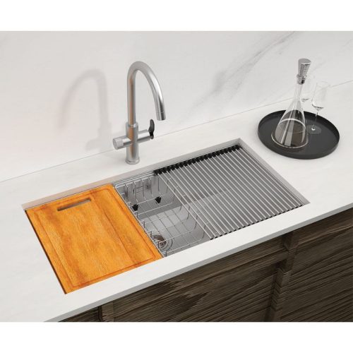 Chậu rửa bát Inox 1 hố Hafele 567.24.477 - Ảnh 3