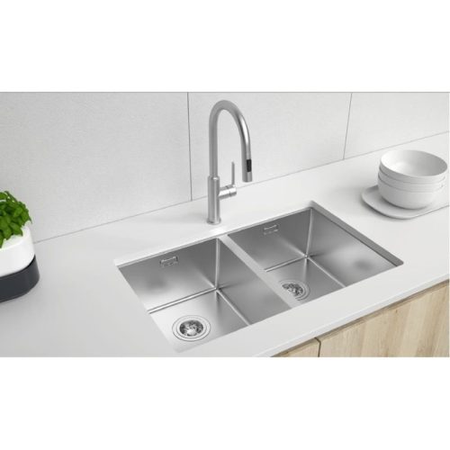 Chậu rửa bát inox 2 hố Hafele 567.24.427 - Ảnh 3