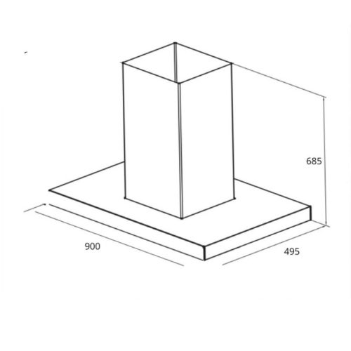 Máy hút mùi Panasonic FV-TX9ABBYUE 7 kich thuoc may hut mui panasonic fv tx9abbyue