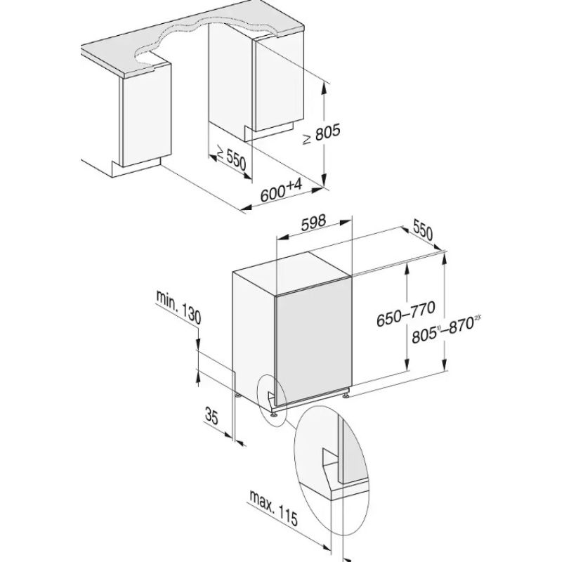 Máy rửa bát Miele G 7650 5 Máy rửa bát Miele G 7650 - Ảnh 3