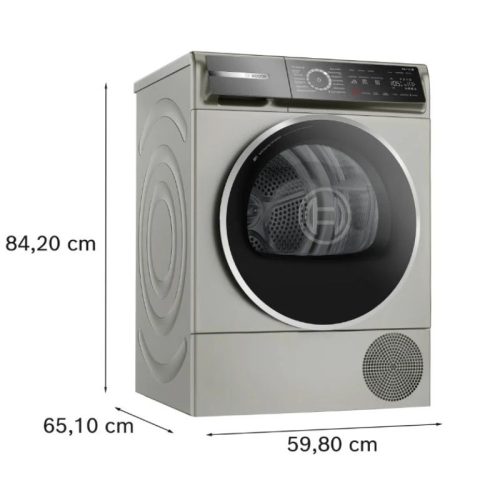 kich thuoc may say bom nhiet bosch 9kg wqb246cx0 serie 8