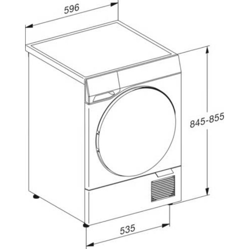 Máy sấy bơm nhiệt Miele TQ 1000 WP Nova Edition 5 Máy sấy bơm nhiệt Miele TQ 1000 WP Nova Edition - Ảnh 3