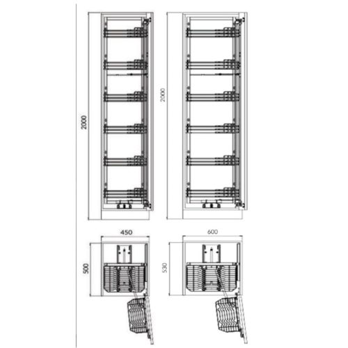 Tủ khô nan dẹt GrandX SUS304 Cánh Mở XPR.600S 4 kich thuoc tu kho nan det grandx sus304 canh mo xpr 600s